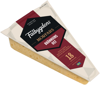 Morfars Brännvinsost 18mån ca 530g Falbygdens