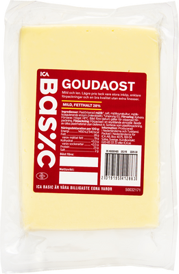 Ost Gouda Block Vegansk 400g ICA