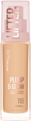 Foundation Lifter Plump & Glow 118 30 Milliliter Maybelline