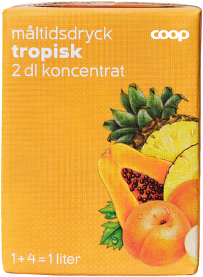 Tropisk nektar Koncentrat 2dl ICA