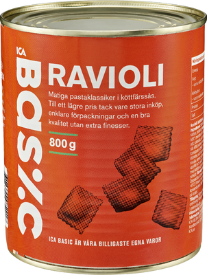 Ravioli 800g ICA Basic