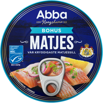 Bohusmatjes 215g Abba