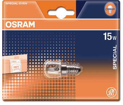 Ugnslampa E14 85lm(15W) Osram