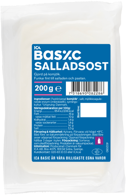 Salladsost 200g ICA Basic