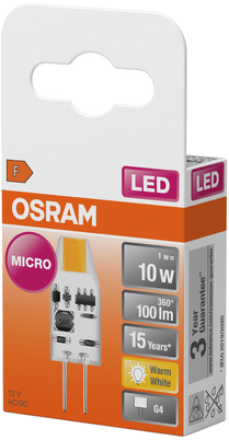 LED Pin Micro G4 100lm(10W) Osram