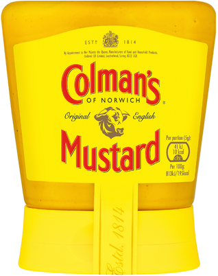 Original Mustard squeezy 150g Colmans