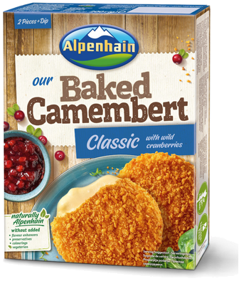 Panerad Camembert 200g Alpenhain