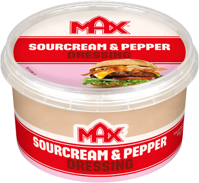Dressing Sourcream och Pepper 220ml Max
