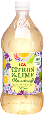Saft Citron & Lime 80cl ICA