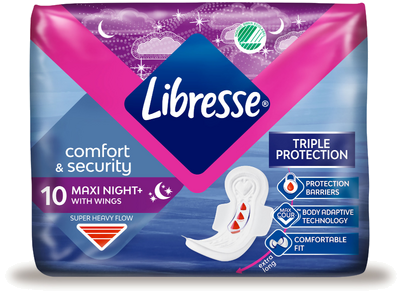 Bindor Maxi Goodnight 10-p Libresse