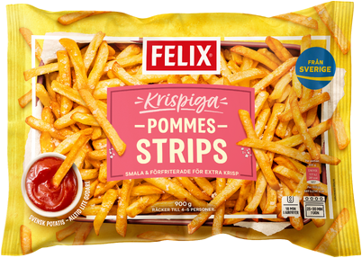 Pommes strips 2kg ICA Basic