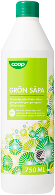 Såpa Grön 750ml ICA Basic