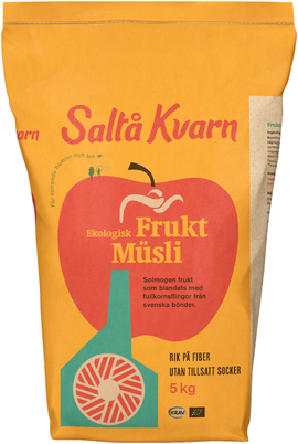Fruktmüsli 750g KRAV Saltå kvarn