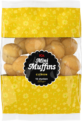 Minimuffins Citron 225g ICA