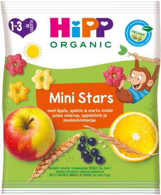 Mini Stars 1år 30g Hipp