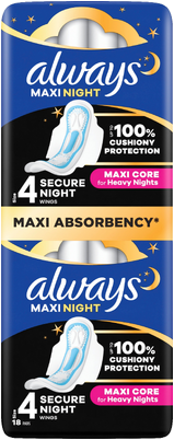 Bindor Maxi Night Pads 18-p Always