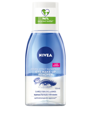 Sminkborttagning Ögon Double Effect Eye Make-up Remover 125ml Nivea