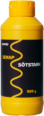 Senap Sötstark 500g Johnnys