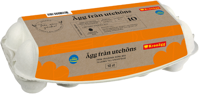 Ägg BRIS Frigående S 6-p Kronägg