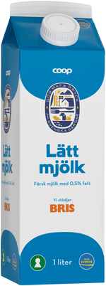 Lättmjölk 0,5% 1l ICA