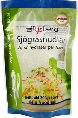Sjögräsnudlar 300g Risberg Import